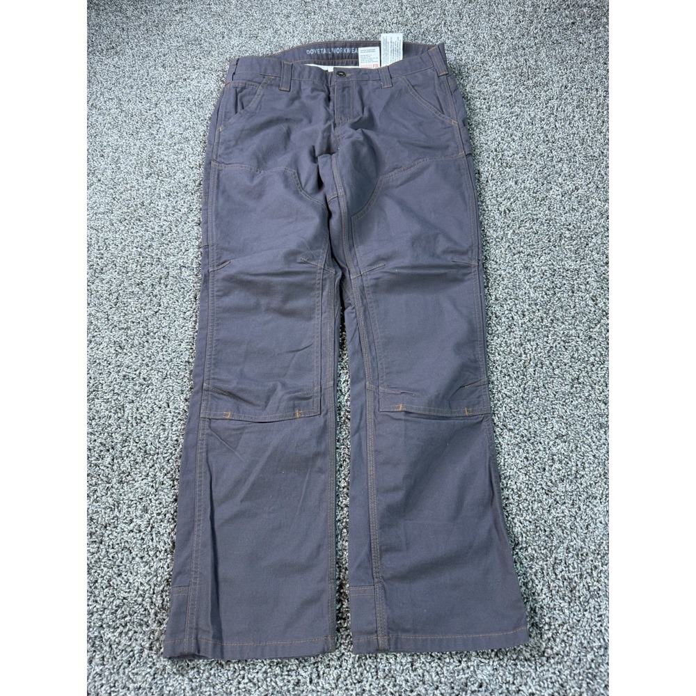 Dovetail Britt Utility FR Workwear Cargo Pants Women's Size 12 Brown